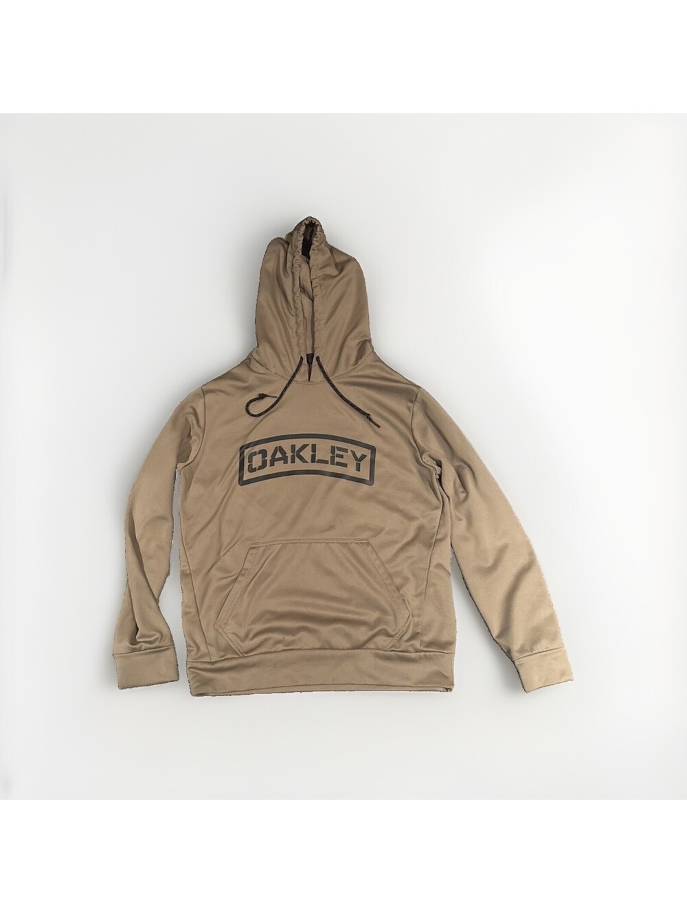 Oakley SI Standard Issue Military Desert Tan B1B Logo Pullover Hoodie Small S